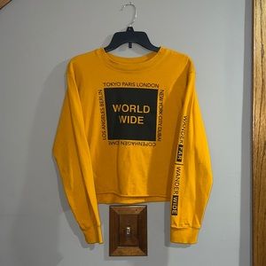 Mustard Colored Long Sleeve Tee